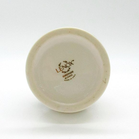 Vintage Lenox Serenade Bud Ivory Vase Beautifully Decorated, Made in USA - Picture 7 of 7